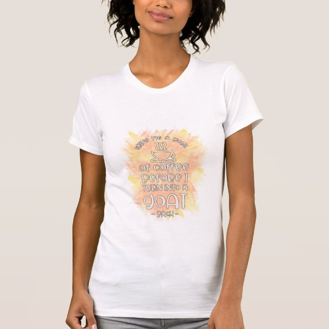 Bach Quotation Women's T-Shirt (Front)