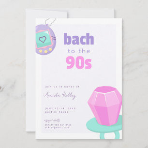 Bach to the 90s Bachelorette Weekend Invitation