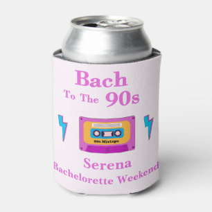 Bach To The 90s Cassette Tape Bachelorette party Can Cooler