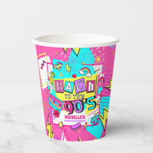 Bach to the 90's paper cups