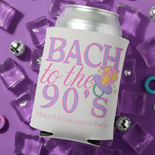 Bach to the 90s – Retro Bachelorette Party Design Can Cooler