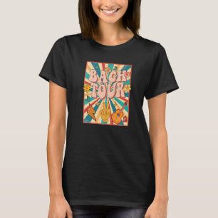 Bach Tour Retro 60s 70s Theme Bridesmaid Bachelore T-Shirt