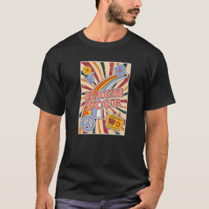 Bach Tour Retro 60s 70s Theme Bridesmaid Bachelore T-Shirt