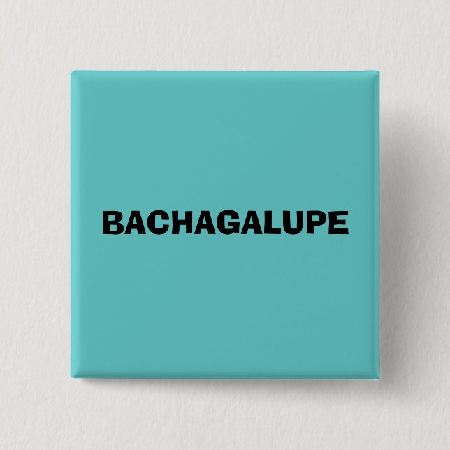 BACHAGALUPE 15 CM SQUARE BADGE (Front)