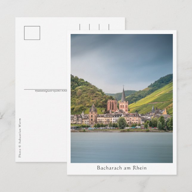 Bacharach am Rhein - Germany Postcard (Front/Back)