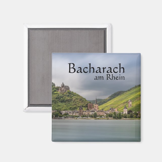 Bacharach Germany Souvenir Magnet (Front/Back)