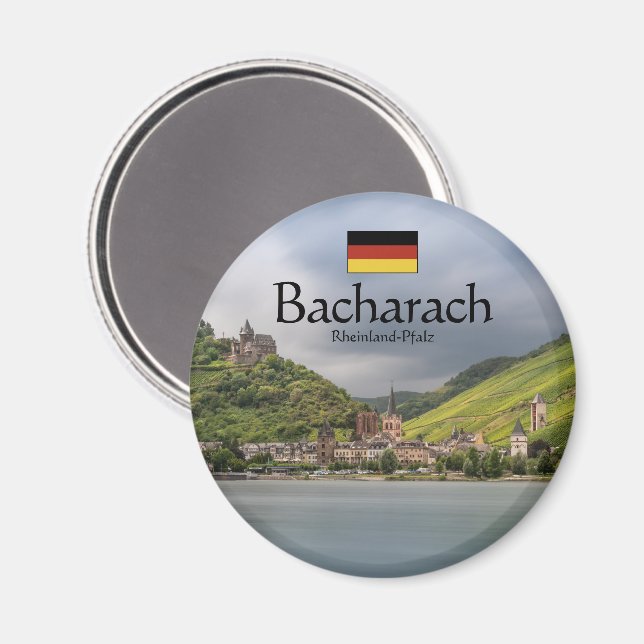 Bacharach Souvenir Magnet (Front/Back)