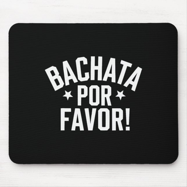 Bachata Dancing Latin Dance Dancer Bachata Dominic Mouse Mat (Front)
