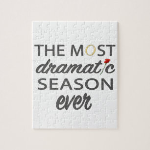 Bachelor Bachelorette Most Dramatic Season Ever Jigsaw Puzzle