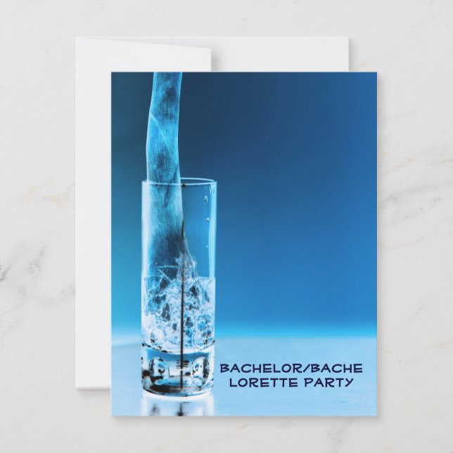 Bachelor Bachelorette Party Invitation (Front)
