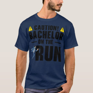 Bachelor Caution Groom Marrying Wedding Day 2 T-Shirt