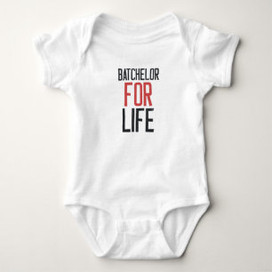 Bachelor for life baby bodysuit