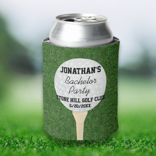 Bachelor Golfing Party or Birthday Golfing Party Can Cooler
