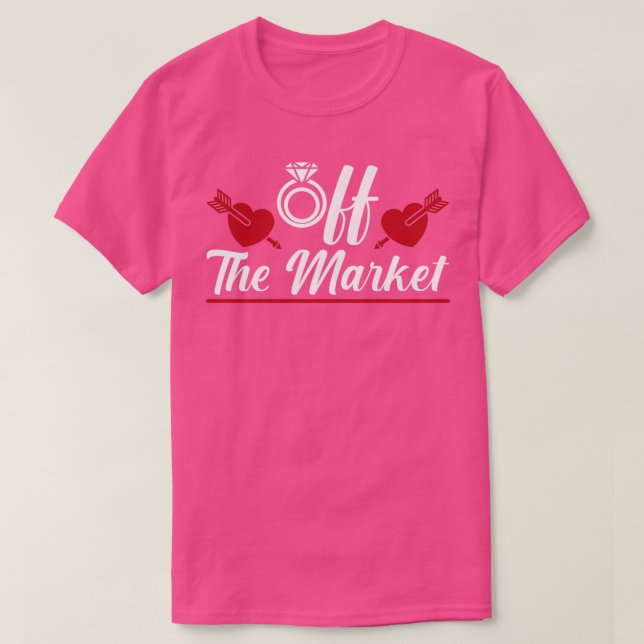 Bachelor Hen Night Gift Just Married Friend T-Shirt (Design Front)