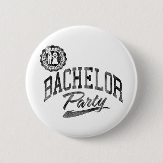 Bachelor Party 6 Cm Round Badge