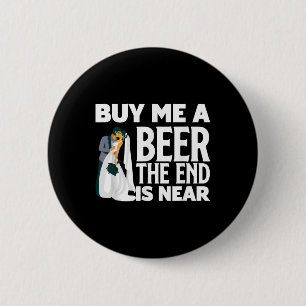 Bachelor Party Bachelorette Party Groom Bride 6 Cm Round Badge