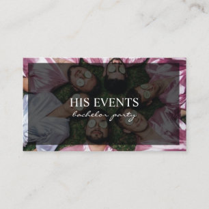 Bachelor Party Bridal Party Celebration Business Card