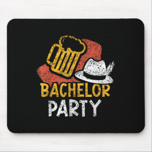 Bachelor Party Bride Groom Team _3 Mouse Mat
