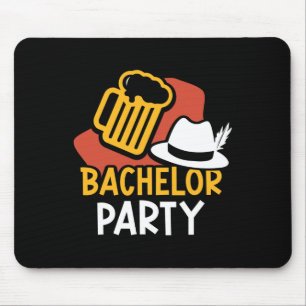 Bachelor Party Bride Groom Team Mouse Mat