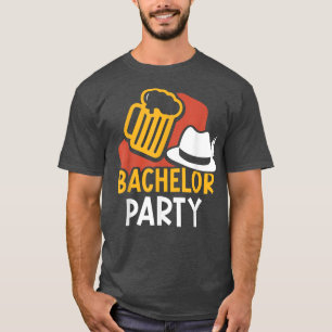 Bachelor Party Bride Groom Team  T-Shirt