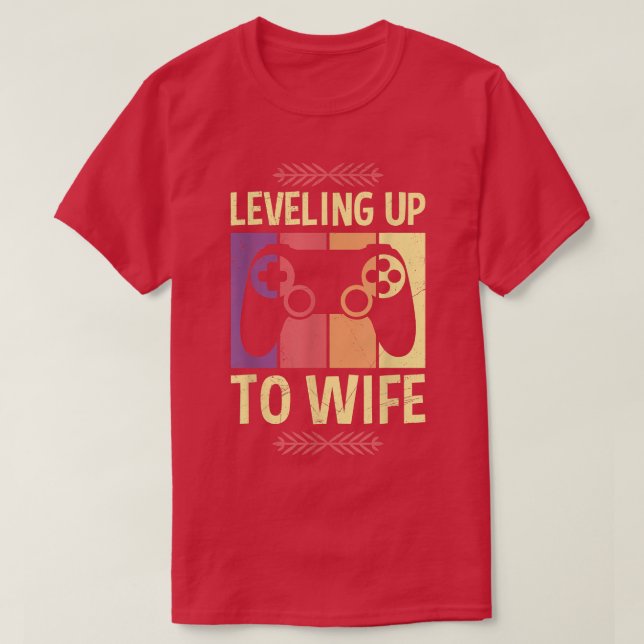 Bachelor party bride wedding wife  T-Shirt (Design Front)