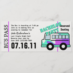 Bachelor Party Bus Pass Programme