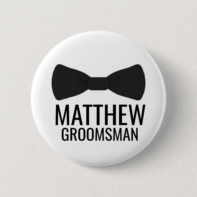 Bachelor Party Button Pins, Bachelor Party (Front)