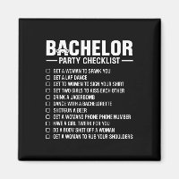 Bachelor Party Checklist Grooms Stag Night Fun Dar