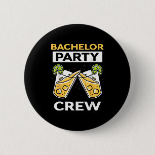 Bachelor Party Crew Bride Groom Team _1 6 Cm Round Badge
