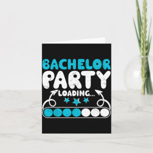 Bachelor Party Crew Groomer Wedding Groom Funny Card