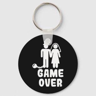 Bachelor Party Crew Groomer Wedding Groom Funny Key Ring