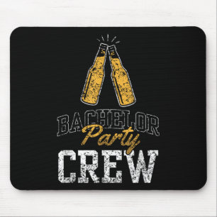 Bachelor Party Crew Team Bride Groom _2  Mouse Mat