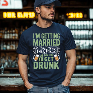 Bachelor Party Drinking Team Groom Design T-Shirt