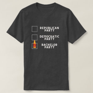 Bachelor Party Groomsman Shirt - Funny Saying