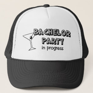 Bachelor party in progress hat