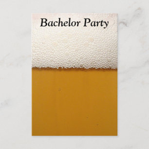 Bachelor Party Invitation