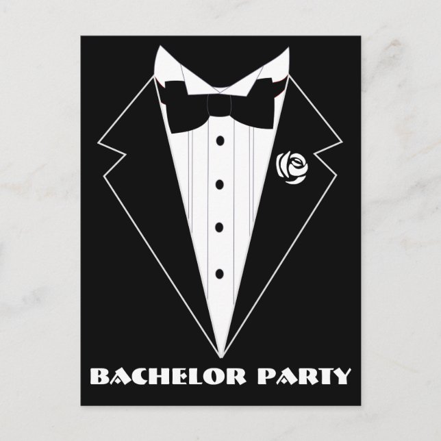 bachelor party invitation,groom shower invitation (Front)