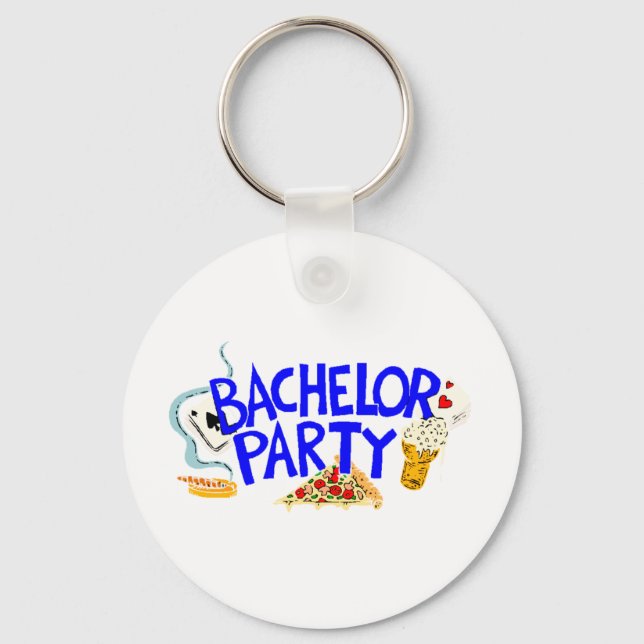 Bachelor Party Key Ring (Front)