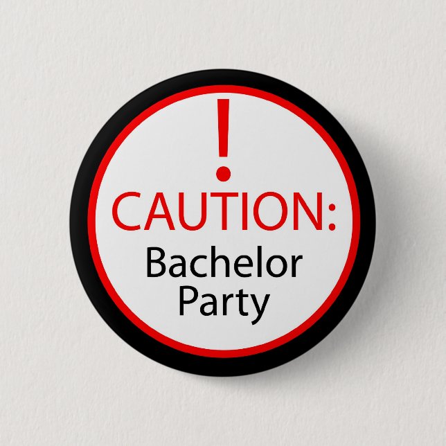 Bachelor party pin (Front)