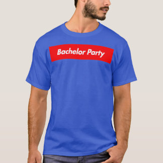 Bachelor Party Red Box Logo T-Shirt