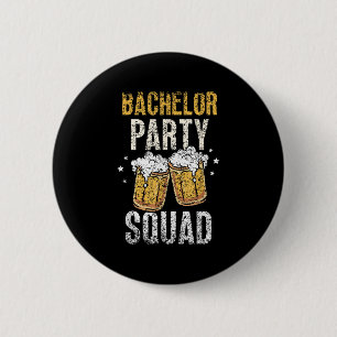 Bachelor Party Squad Bride Groom Team _4 6 Cm Round Badge