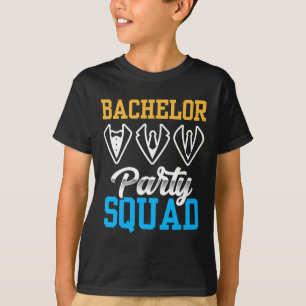 Bachelor Party Squad Bride Team Groom 1 T-Shirt