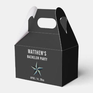 Bachelor Party Star Wedding Favour Box