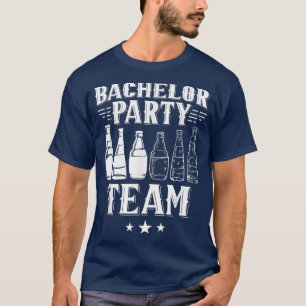 Bachelor Party Team Groom Bride129 T-Shirt