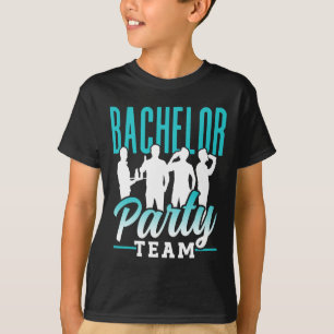 Bachelor Party Team Groom Bride 2 T-Shirt