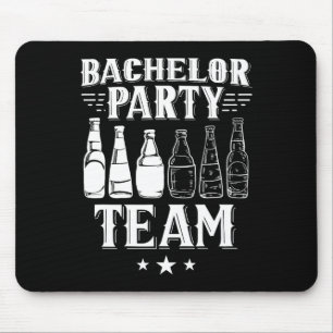 Bachelor Party Team Groom Bride 4  Mouse Mat