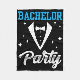 Bachelor Party Team Groom Bride _5 Fleece Blanket
