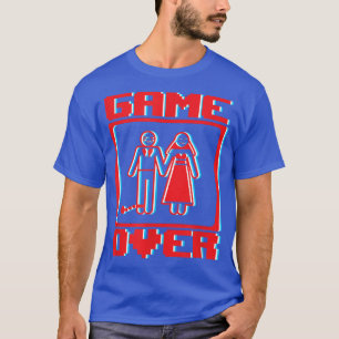 Bachelor Party Tees Game Over Bride and Groom Wedd
