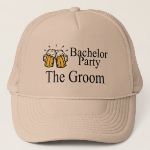 Bachelor Party The Groom Trucker Hat