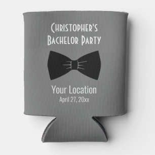 Bachelor Party Tuxedo Bow Tie Wedding Favour Can Cooler